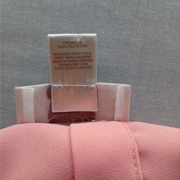 Ann Taylor LOFT Pink Back Button Tank Top Medium tunic classic modern twee - Picture 7 of 12